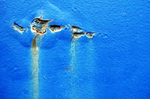 Close up of a rusty metal wall Stock Photos