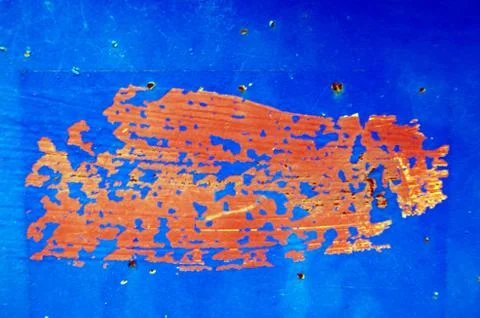 Close up of a rusty metal wall Stock-Fotos