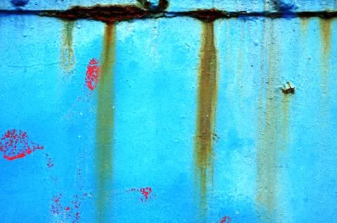Close up of a rusty metal wall Stock Photos