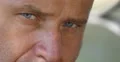 Close Up Sad Blue Eyes Gaze Looking Worried Unhappy Preoccupied Alone Person 4k or 4k+ Resolution