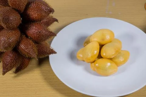 Close up of salak Stock Photos