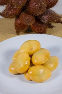 Close up of salak Stock-Fotos