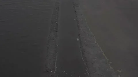 Close Up Salinas de Aveiro Video stock 237876813