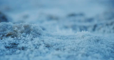 Close up of salt flats at Badwater Basin in Death Valley National Park, Stock Footage 99127977
