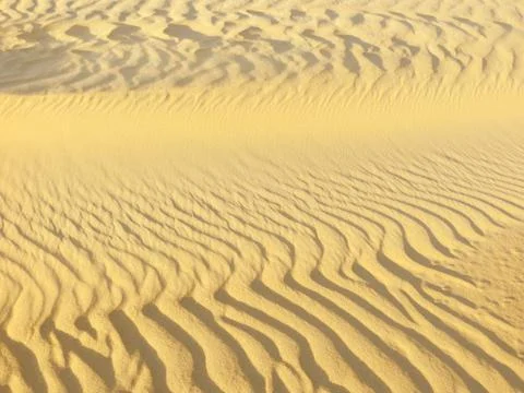 Close-up of sand on desert Stock Photos