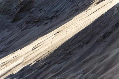 Close up of sand hills Stock Photos