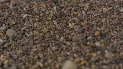 Close-up of Sand Vibrating to Sound Waves Stock Footage 208761953