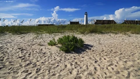 A close up of a sandy beach Stock Footage 156015414