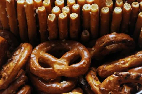 Close up on savory appetizers Stock Photos