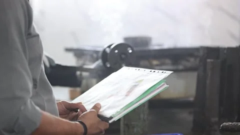 Close-up scene in which wax mods are patterned according to customer's Stock Footage 247947026