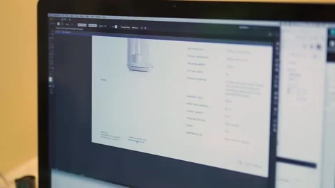 A close up of a screen Stock Footage 155534435