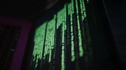 Close-up of Screen of Modern Laptop with Programming Code on It Stock Footage 290858408
