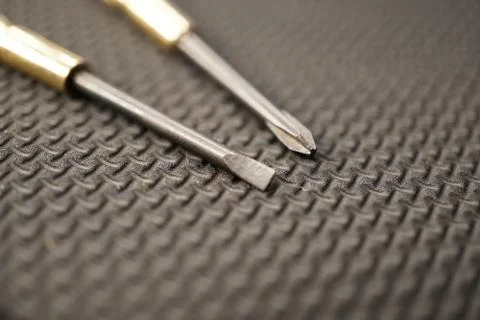 Close up of a screwdriver Stock Photos