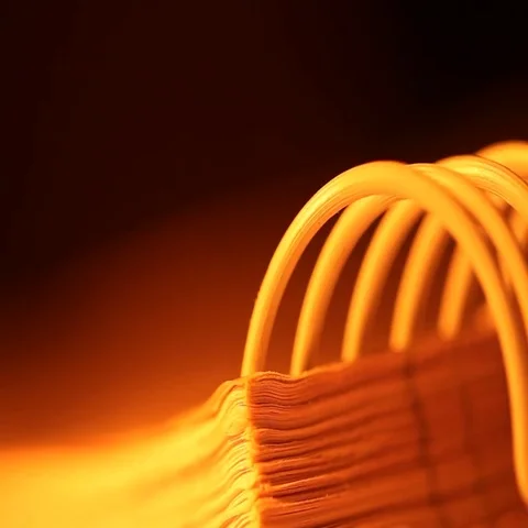 Close up of Script and files Stock Footage 69470531