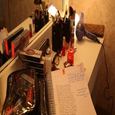 Close up of Script and files Stock Footage 69471509