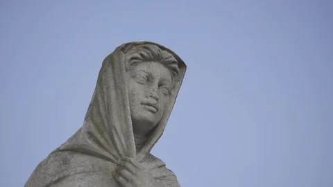 Close up of a sculpture Stock Footage 104046654