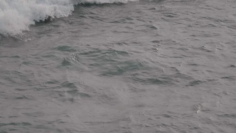 Close-up of a sea wave Stock Footage 128506257