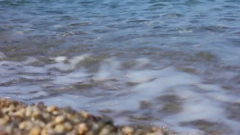 Close up of the sea waves Stock Footage 101319066