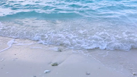 Close up sea waves Stock Footage 160966066