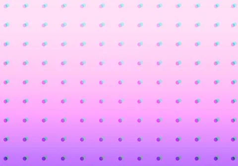 Close-up of seamless polka dot pattern Illustrazione stock