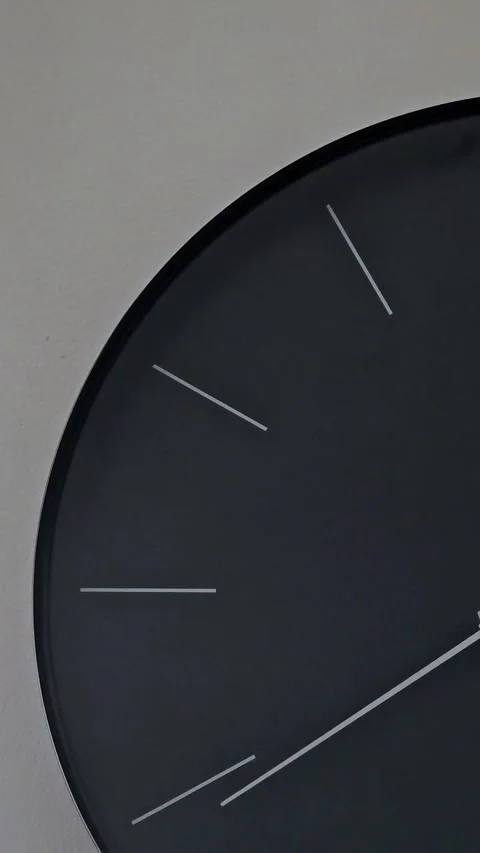 Close Up Second Hand Moving Stock Footage 308659430