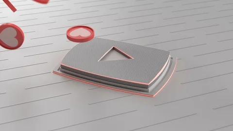 Close-up sending video to the network light theme Stock Footage 107952421