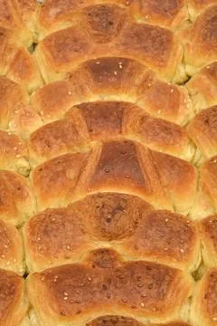 Close-up Sesame Rolls Foto stock