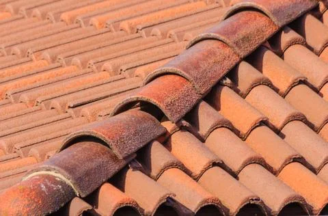 Close-up of a set of tiles Stock-Fotos