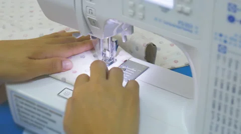 Close up of sewing machine 库存影片 60789108