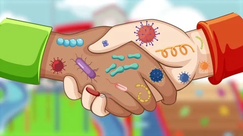 Close up of shaking hands, Spreading of ... | Stock Video | Pond5