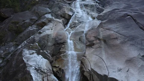 A close up of Shannon Falls Stock Footage 252956375