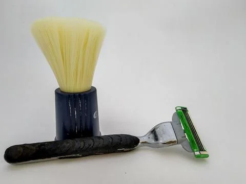 Close up of shaving kit Stock-Fotos