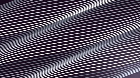 Close-up of shiny silver wave pattern with lines and curves Stock Illustration