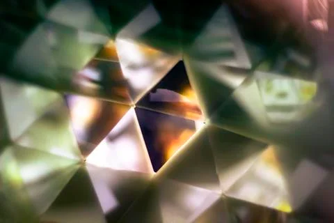 Close-up shoot of reflective background by mirror effect Stock Photos