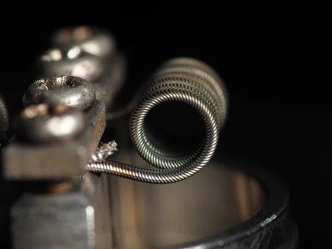 Close up shoot of vape / e cigarette Stock Photos