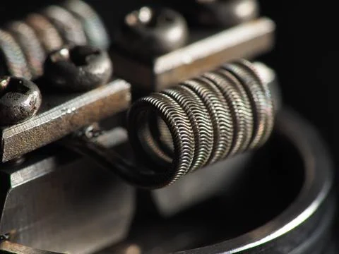 Close up shoot of vape / e cigarette Stock Photos