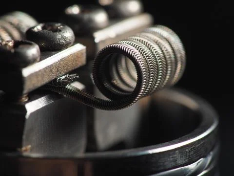 Close up shoot of vape / e cigarette Stock Photos