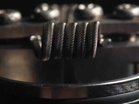 Close up shoot of vape / e cigarette Stock Photos