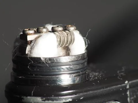 Close up shoot of vape / e cigarette Stock Photos