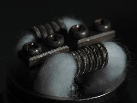 Close up shoot of vape / e cigarette Stock Photos