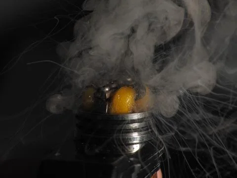 Close up shoot of vape / e cigarette Stock Photos