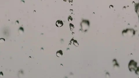 Close-up shooting of falling rain, water, waterfall Stock Footage 116532758