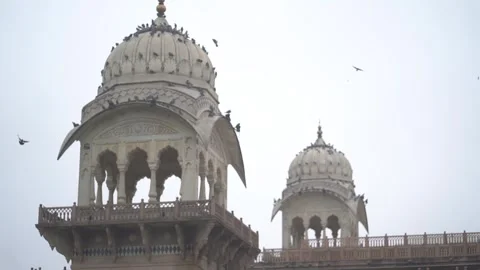 Close shot of albert hall museum, Jaipur, India Stock Footage 311656991