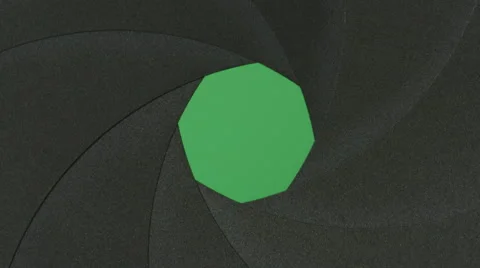Close-up shot of an aperture blades Stock Footage 41810026