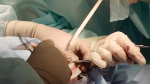 Close-up shot of attentive attentive doctors Stock Footage 236053437