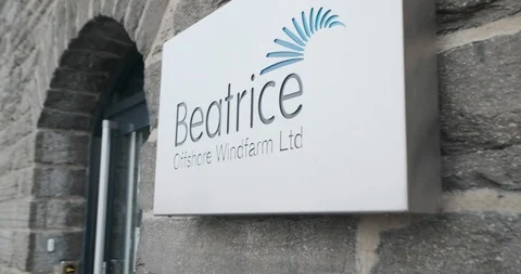 Close up shot of Beatrice Base in Wick Stock-Footage 114217761