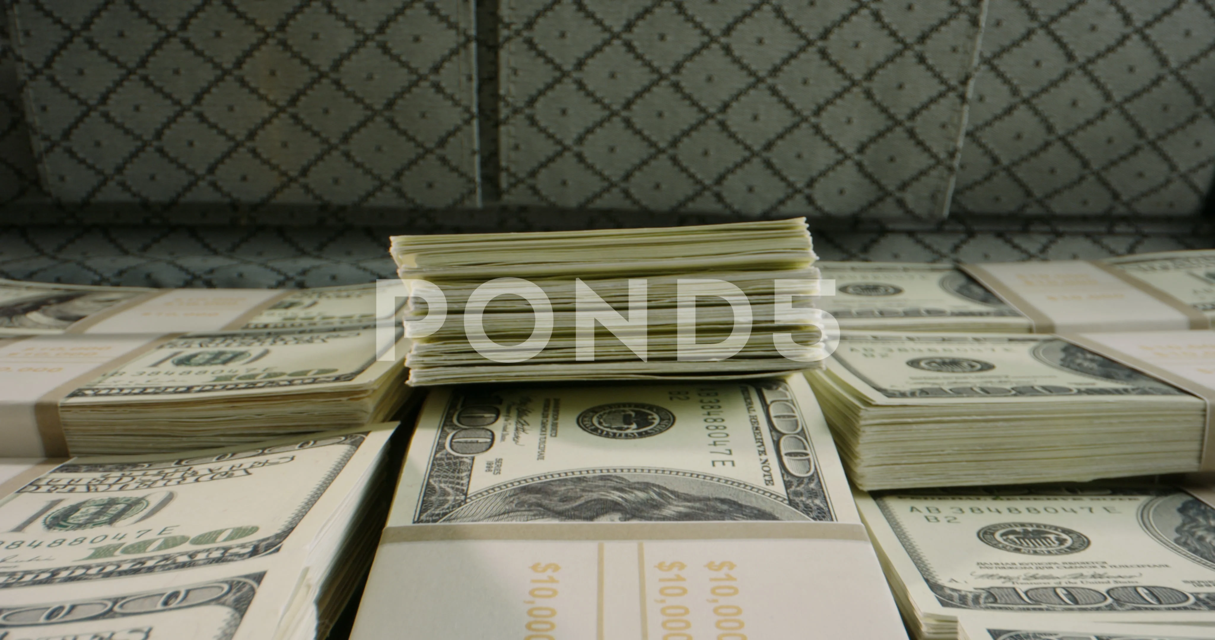 Man Holding Bag Full Of Money Concept Of Stock Footage SBV