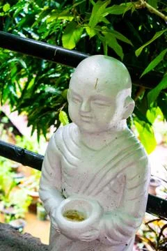 Close up shot of budhdha statue. Stock Photos