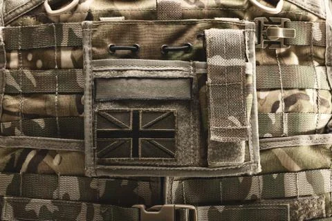 Close up shot of bulletproof vest 写真素材