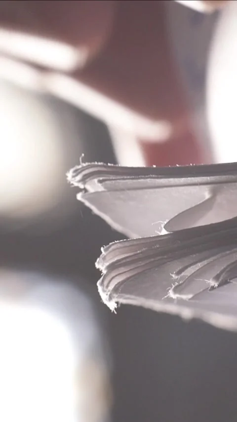 Close-up shot of a businessman working with documents in an office Stock Footage 326121792